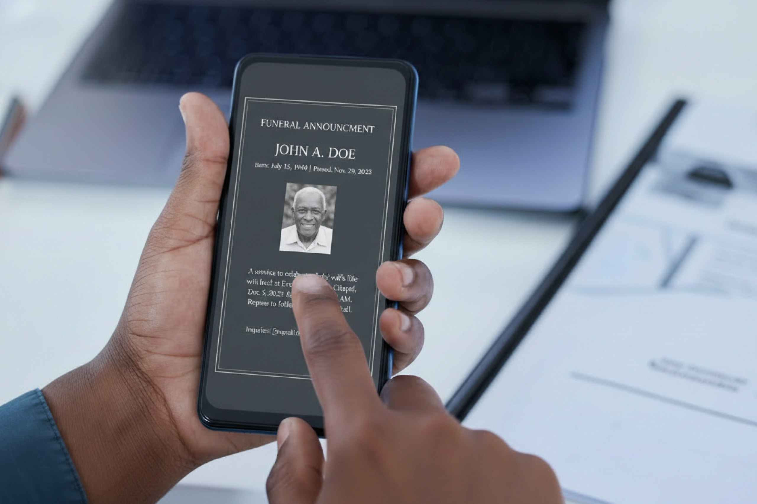 Digital Condolence Messages